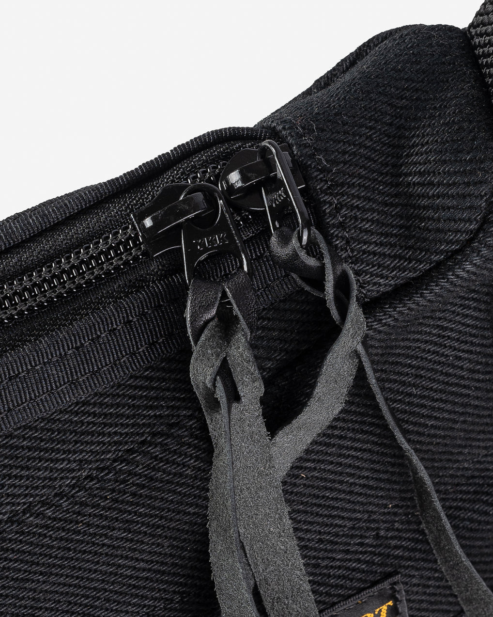 Iron Heart IHE-19-BLK 21oz Denim Small Shoulder Bag - Black - Image 5