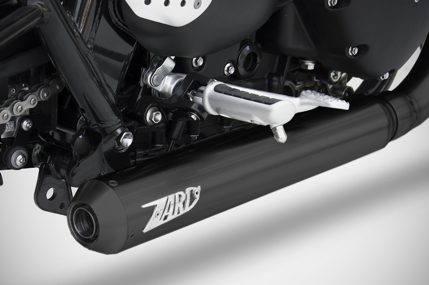Pô Zard Full System 2>1 Black Coating - Street Twin 900 (16 - 23) - Image 3