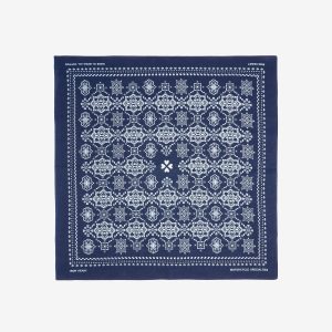Iron Heart IHG-052-IND “Bell” Print Bandana - Indigo