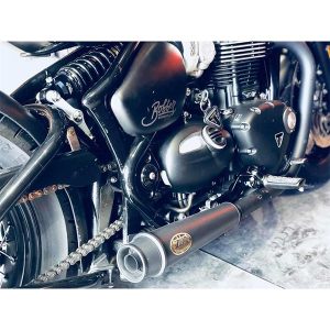 Pô Zard Slip-On Black Coating - Bobber 1200 (17-23)