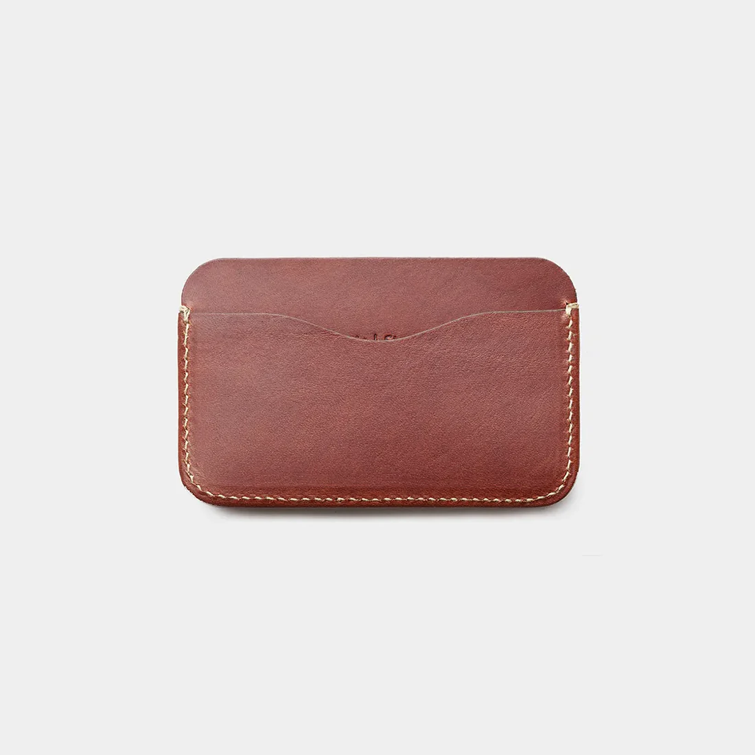 Cafe Leather Card Holder Panama - Roasted (Nâu) - Image 3