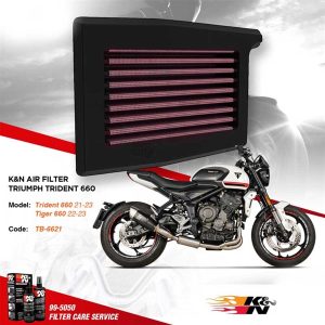 Lọc gió KN Trident 660 - TB6621