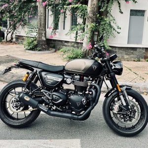 Pô Zard Speed Twin Full System 2>1 Black Coating + Carbon End Cap