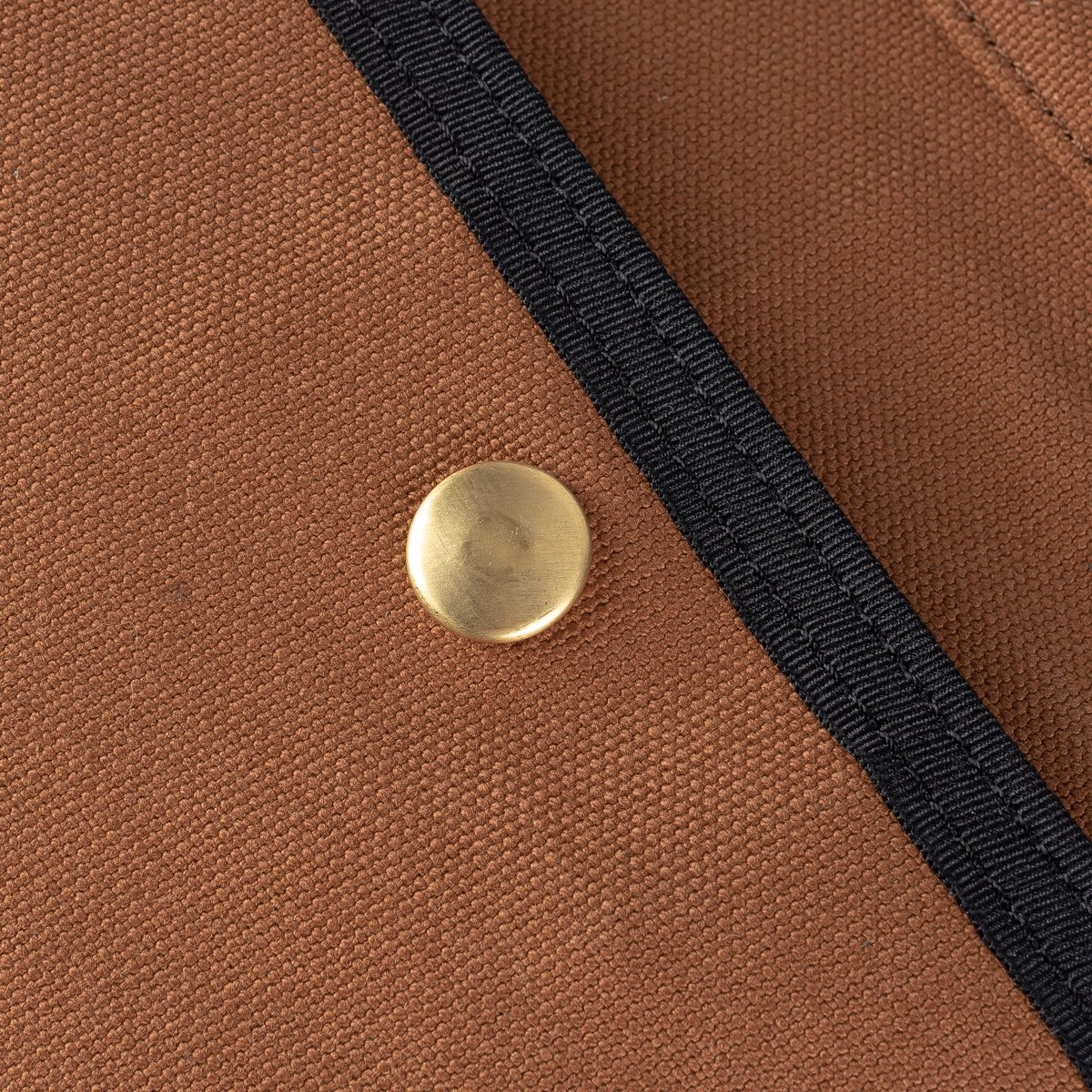 Iron Heart IHE-19-BRN 17oz Duck Small Shoulder Bag - Brown - Image 6