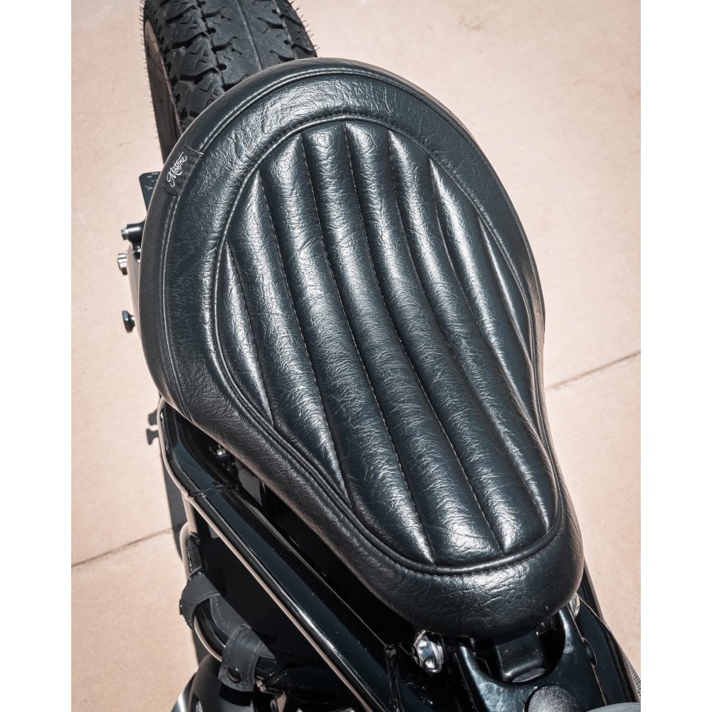 Yên Motone King Cobra Seat – Vertical Ribs - MSM029 - Image 3