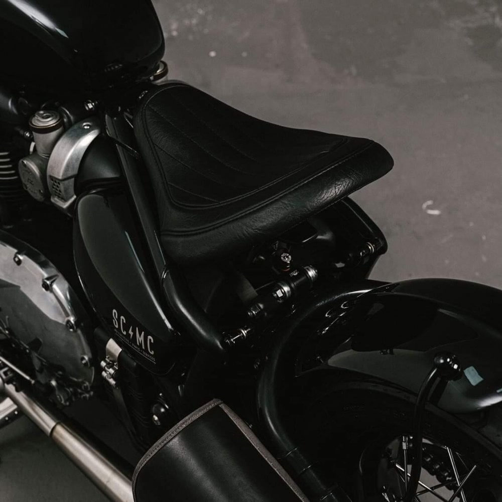 Yên Motone King Cobra Seat – Vertical Ribs - MSM029 - Image 6