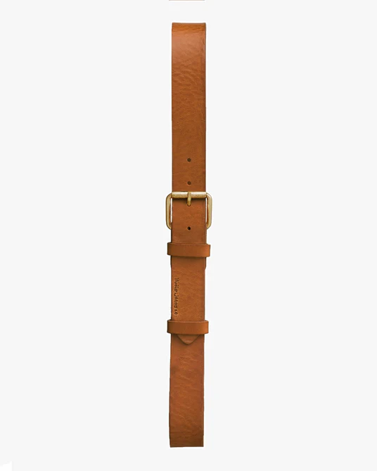 Nudie Jeans Pedersson Leather Belt - Black/Brown - Image 5