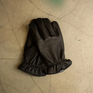 Cafe Leather The Original Deerskin Gloves - Black