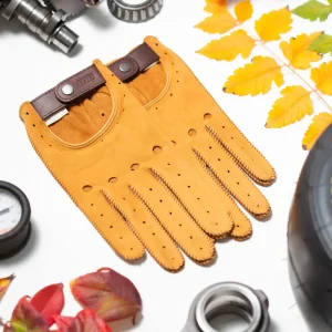 Găng Tay Cafe Leather Triton Gloves – Nubuck Suede