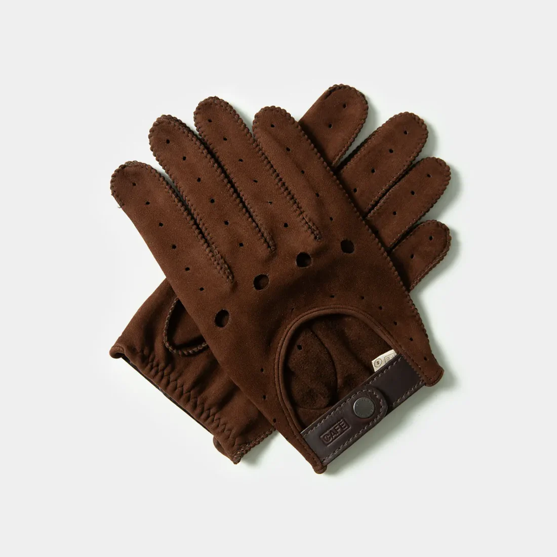 Găng Tay Cafe Leather Triton Gloves – Nubuck Suede - Image 4