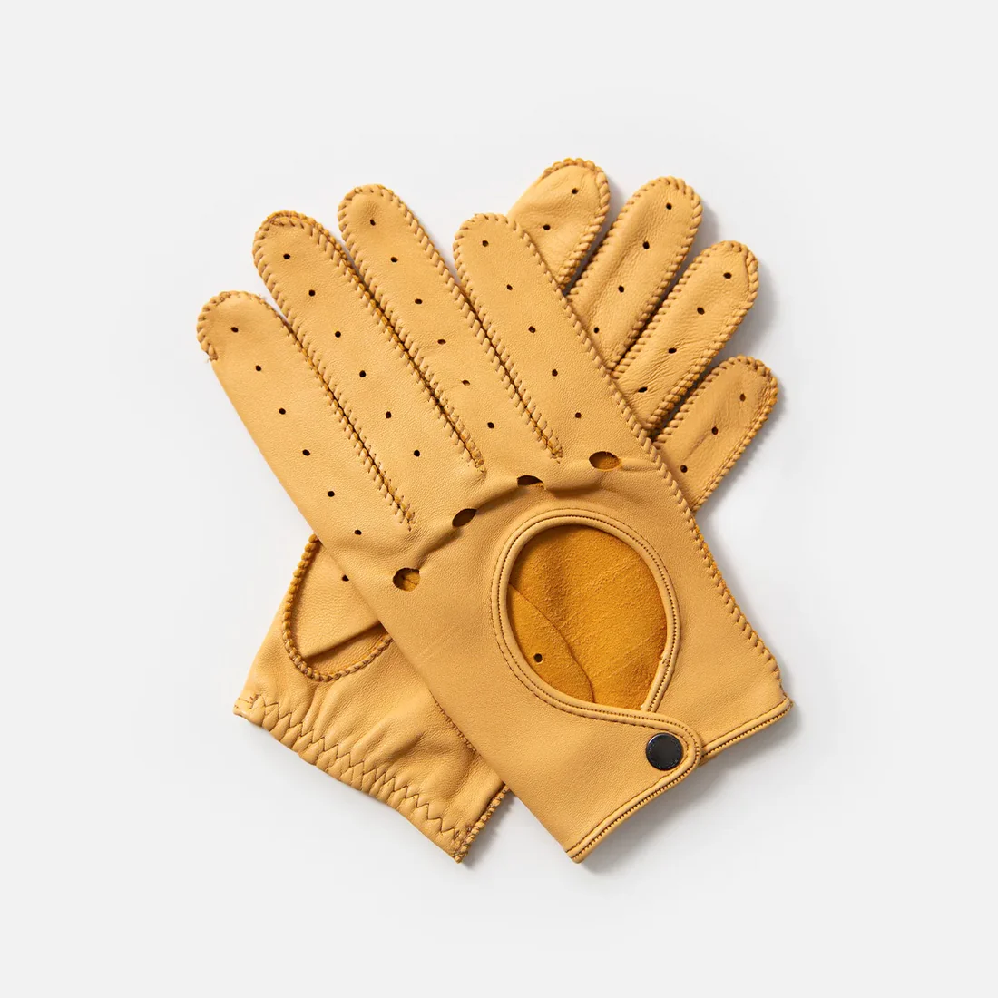 Găng Tay Cafe Leather Triton Driving Gloves - Targa - Image 2