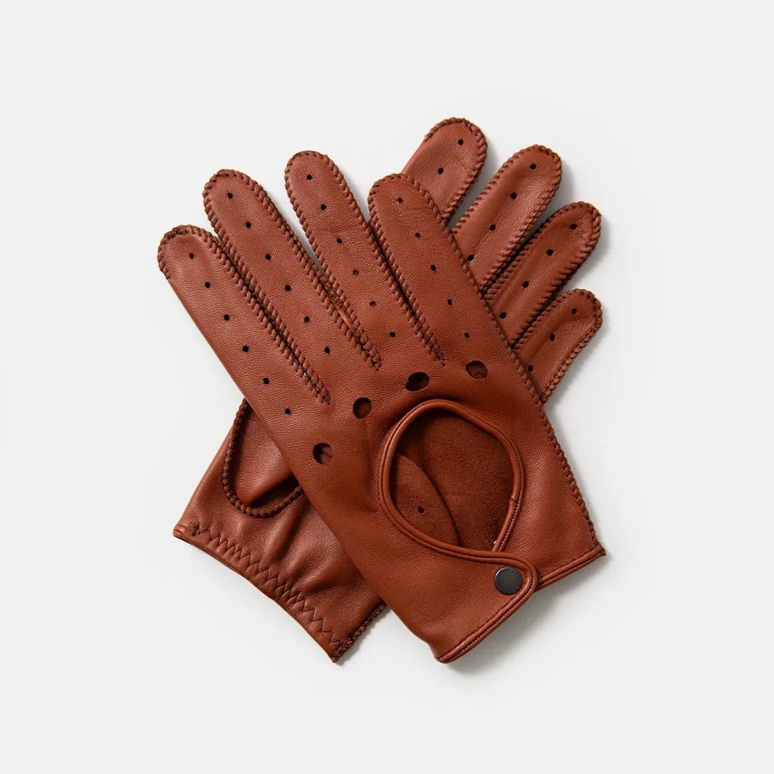 Găng Tay Cafe Leather Triton Driving Gloves - Targa - Image 5