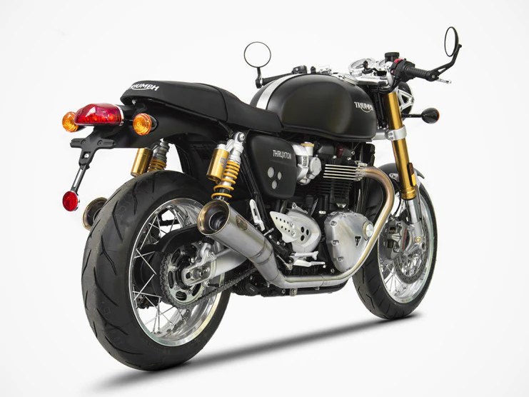 Pô Zard Triumph Thruxton-R 1200 2017-20 - Slip On - Titanium - Image 3