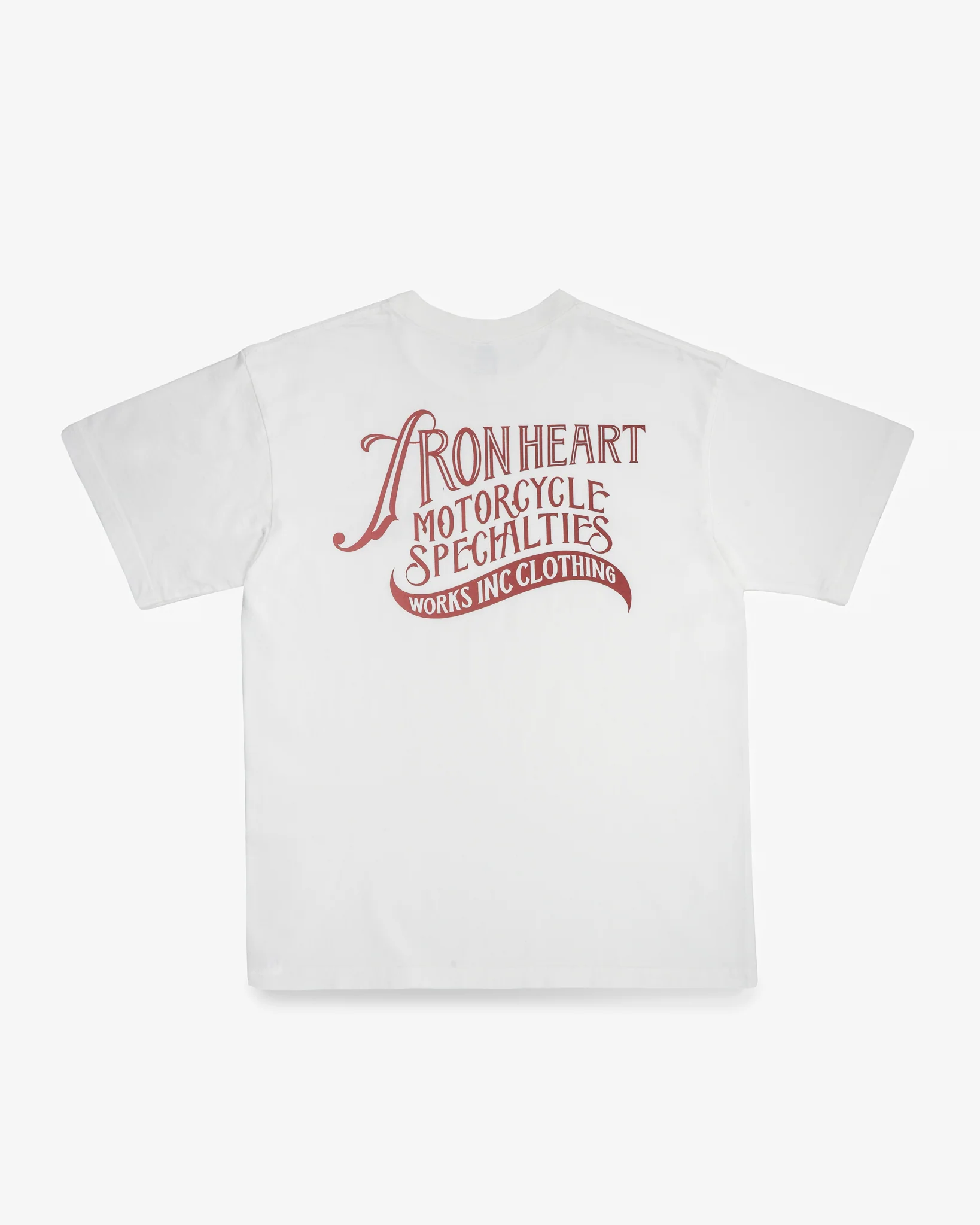 Iron Heart IHT-2501 7.5oz Printed Loopwheel Crew Neck T-Shirt - Image 3