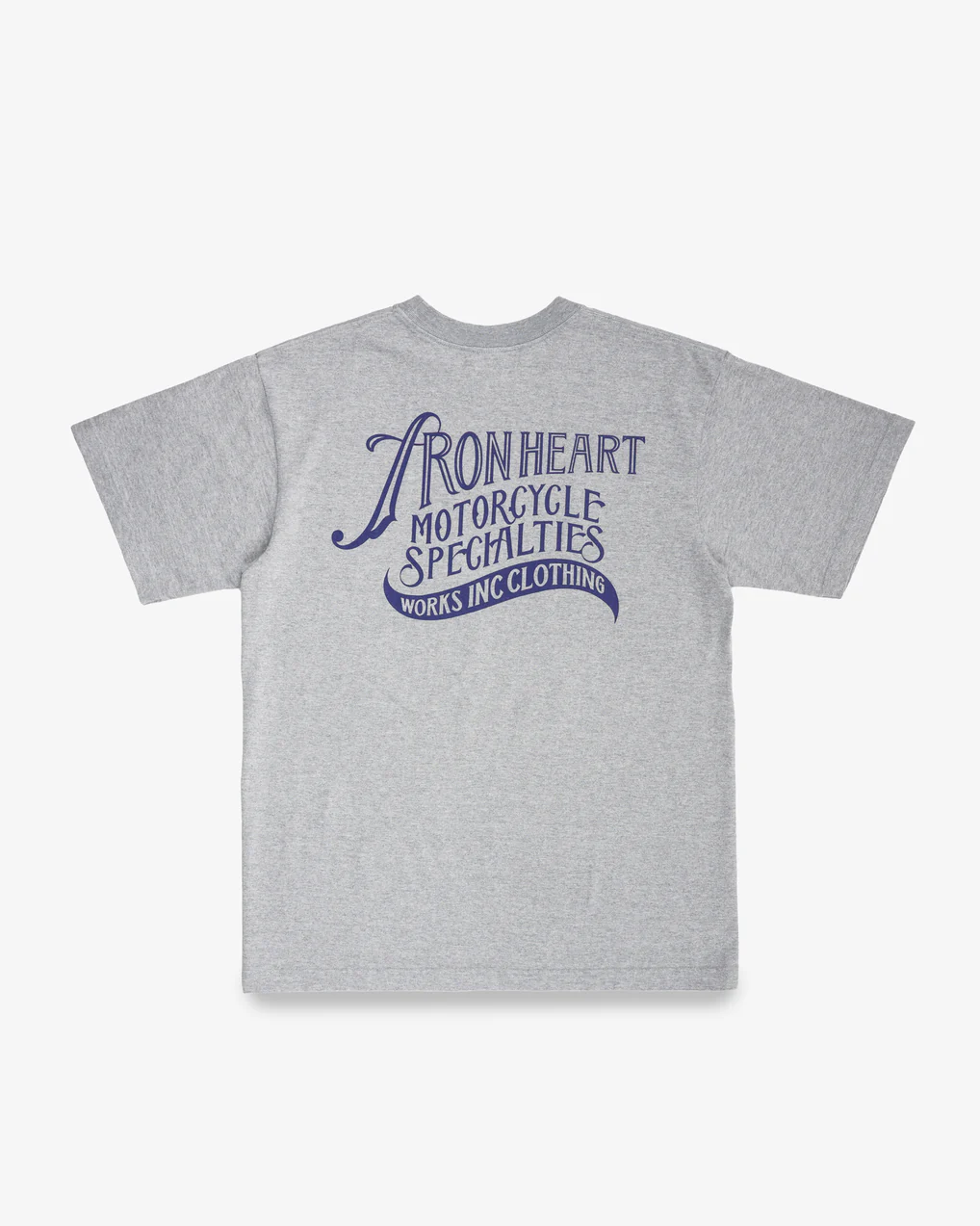Iron Heart IHT-2501 7.5oz Printed Loopwheel Crew Neck T-Shirt - Image 7