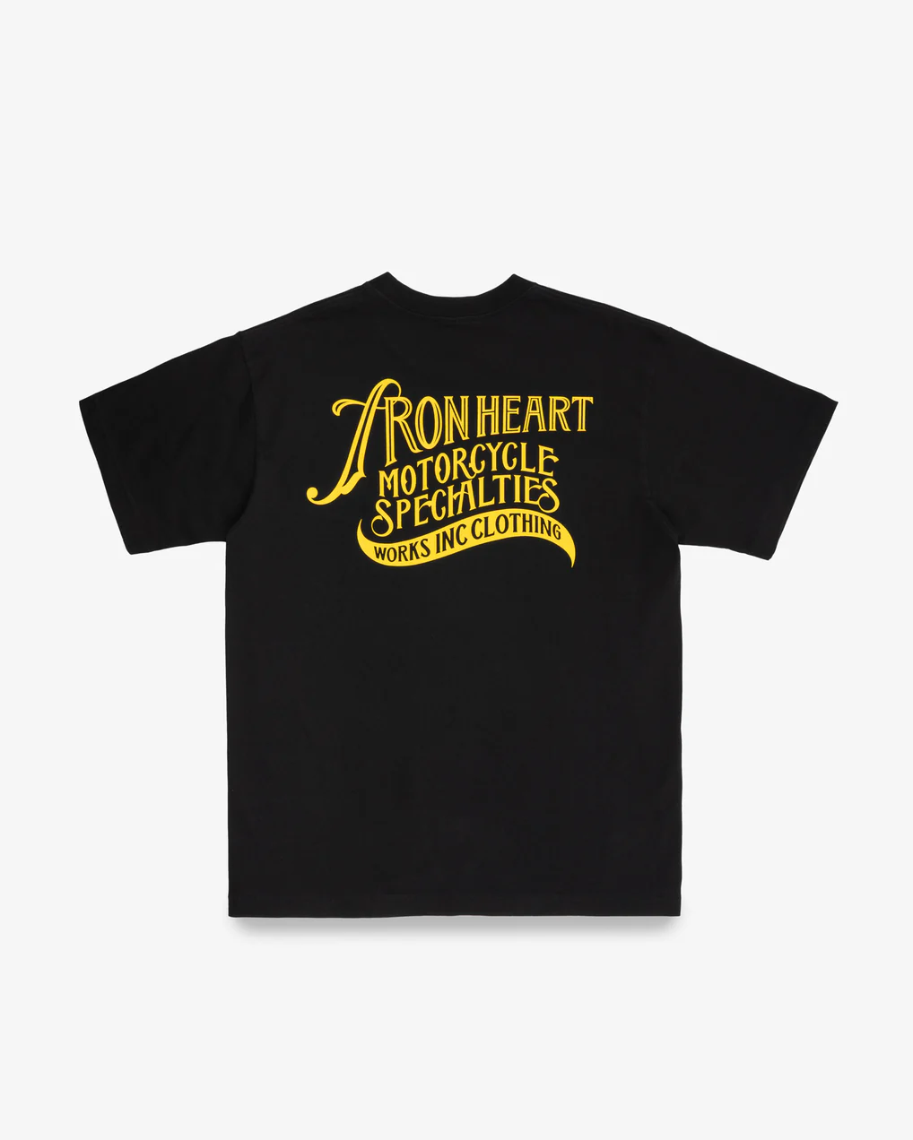 Iron Heart IHT-2501 7.5oz Printed Loopwheel Crew Neck T-Shirt - Image 10