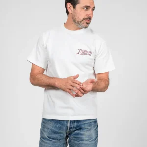 Iron Heart IHT-2501 7.5oz Printed Loopwheel Crew Neck T-Shirt