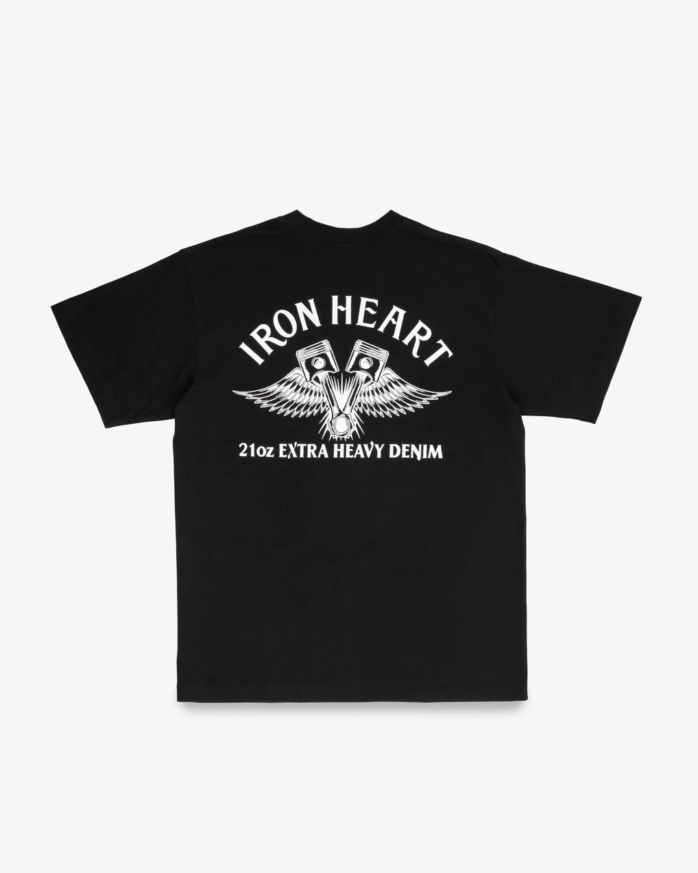 Iron Heart IHT-2502 7.5oz Printed Loopwheel Crew Neck T-Shirt - Image 14