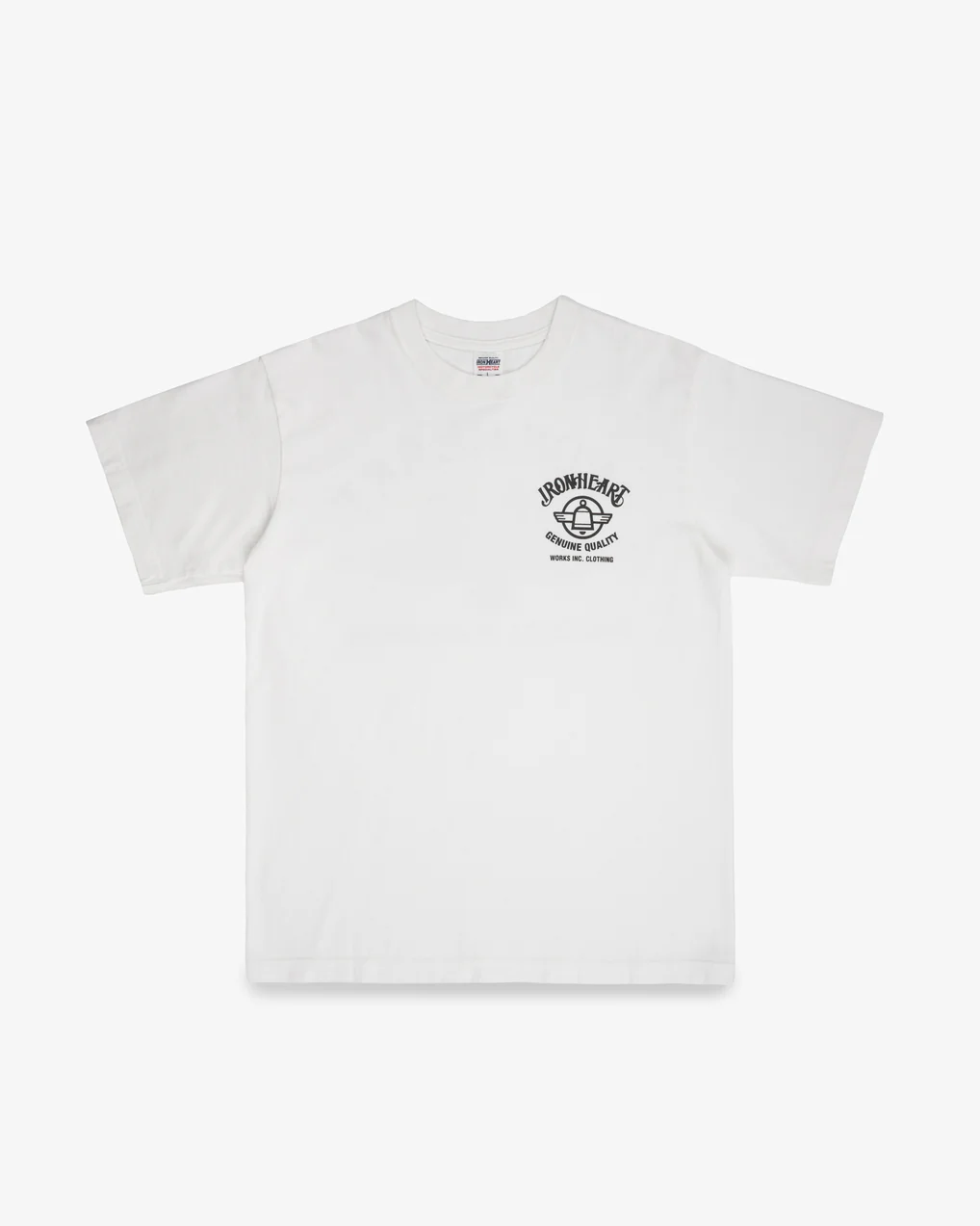 Iron Heart IHT-2502 7.5oz Printed Loopwheel Crew Neck T-Shirt - Image 8