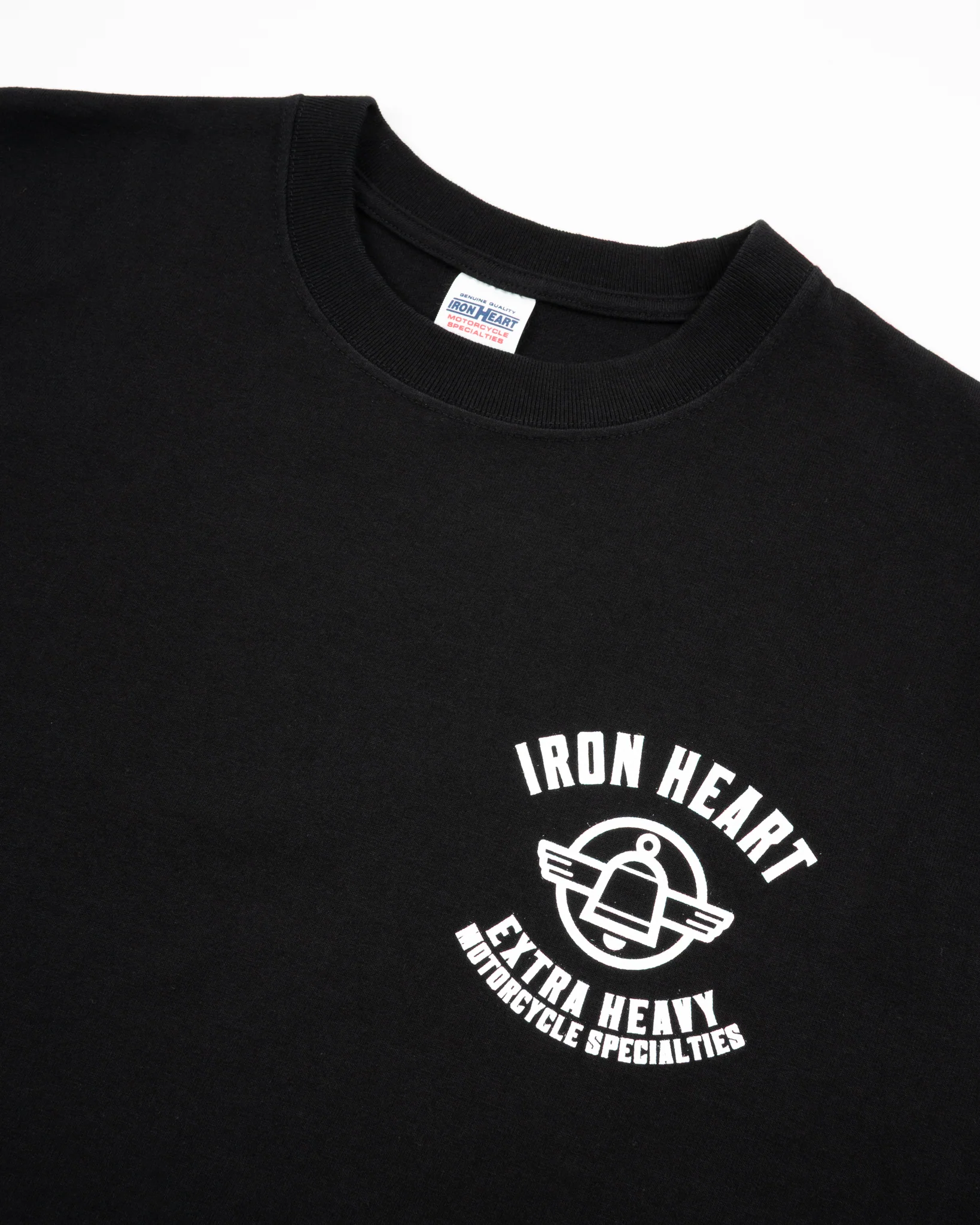Iron Heart IHT-2503 7.5oz Printed Loopwheel Crew Neck T-Shirt - Image 3