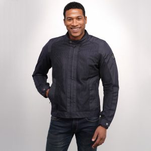 Helstons Stoner Air Mesh Jacket - Black