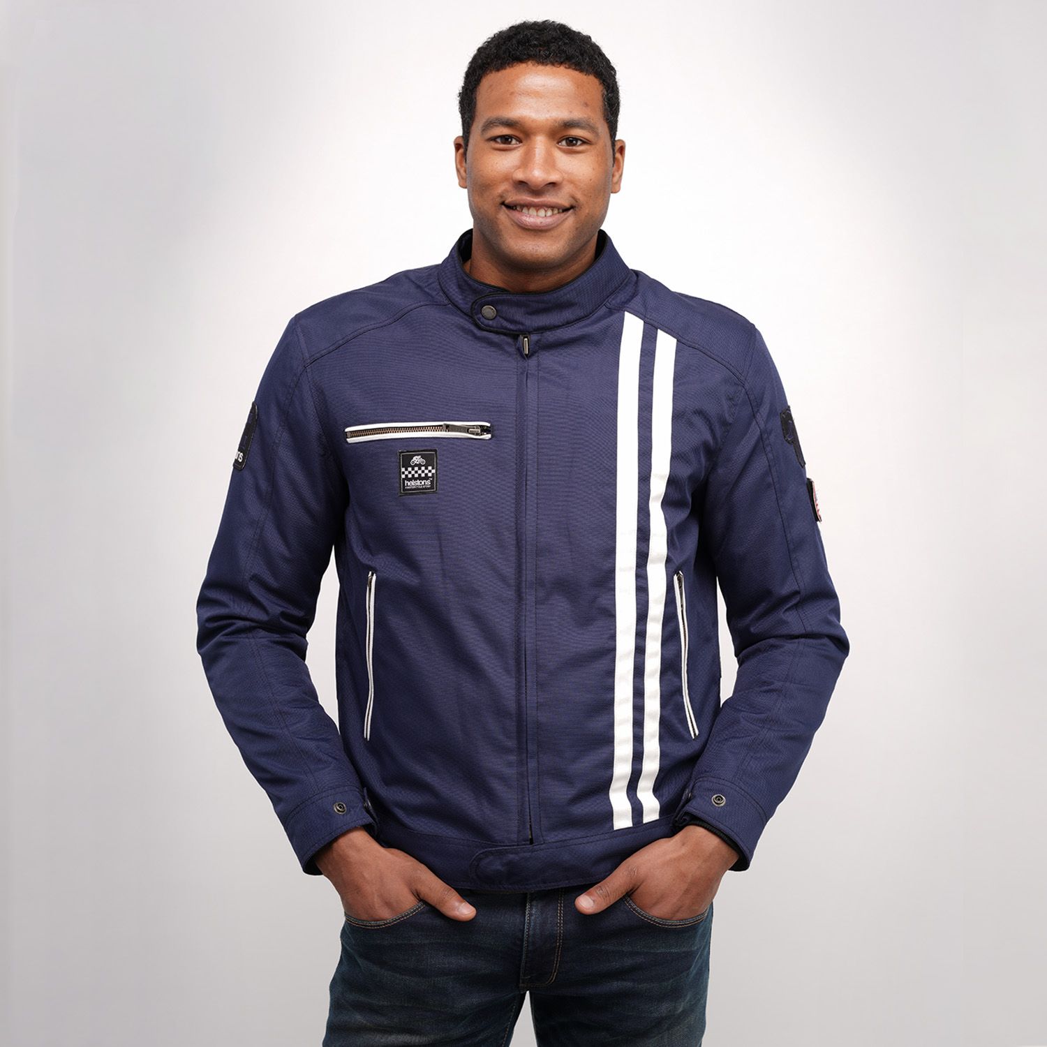 Helstons Cobra Snake Textile Jacket