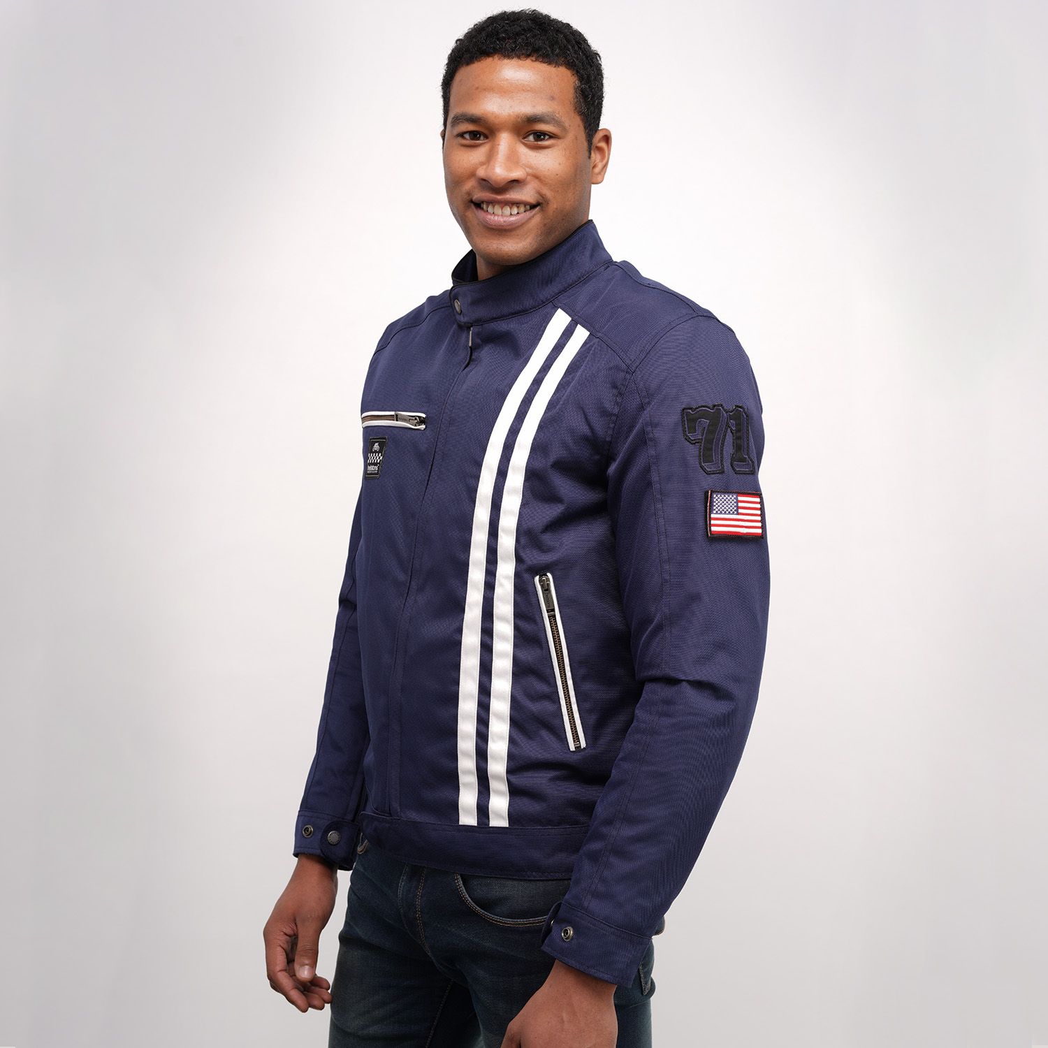 Helstons Cobra Snake Textile Jacket - Image 10