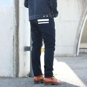 Momotaro B0105SP 15.7oz GTB Selvedge Black x Black Denim Narrow Tapered