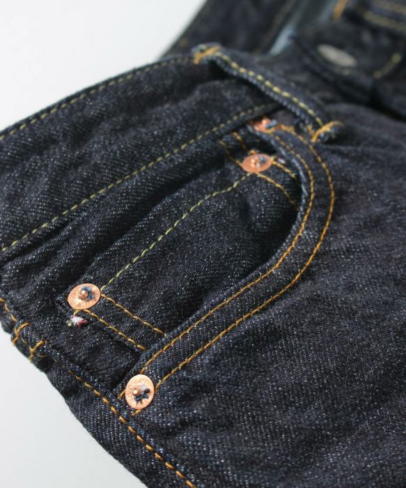 Momotaro 5005-13SP 13oz Selvedge Denim Mid Rise Tight Straight - Image 9