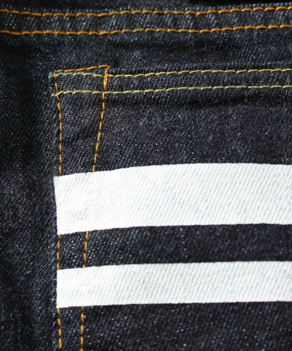 Momotaro 5005-13SP 13oz Selvedge Denim Mid Rise Tight Straight - Image 6