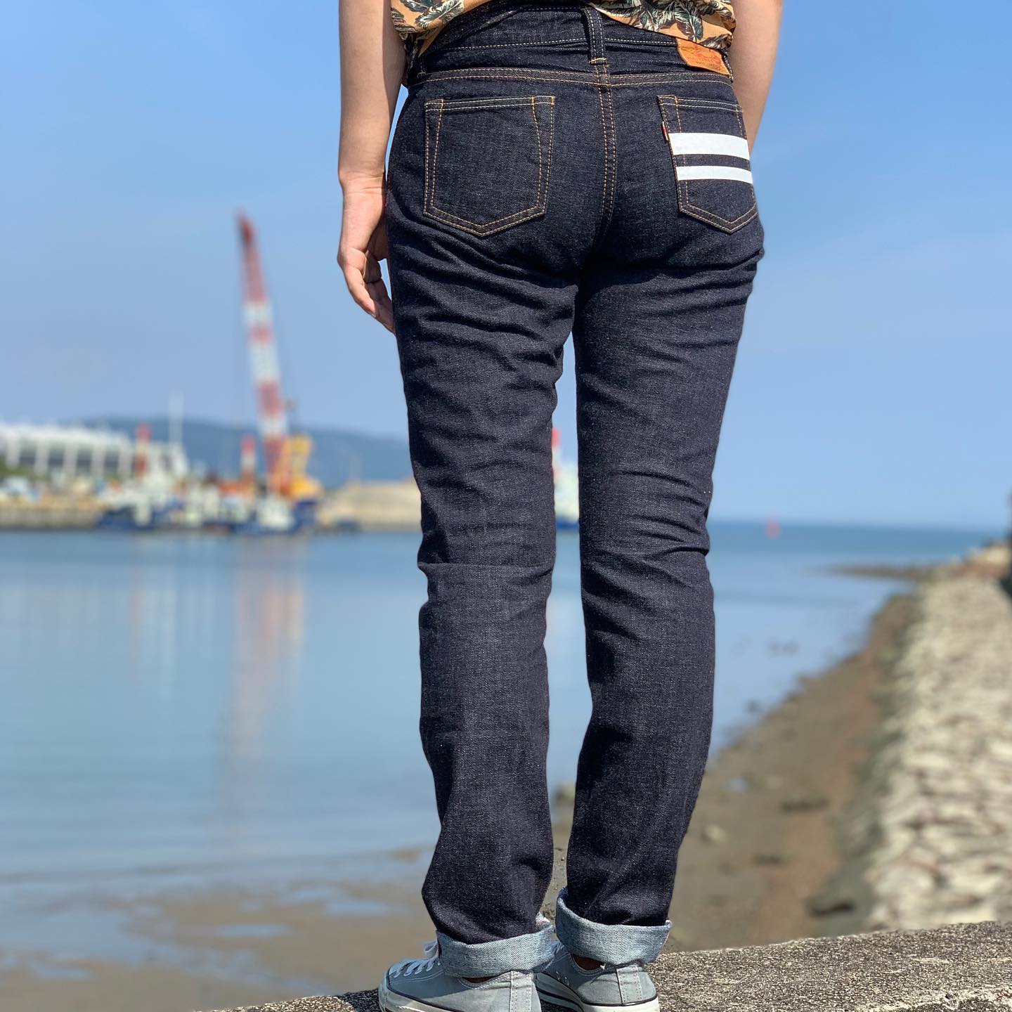 Momotaro 5005-13SP 13oz Selvedge Denim Mid Rise Tight Straight - Image 15