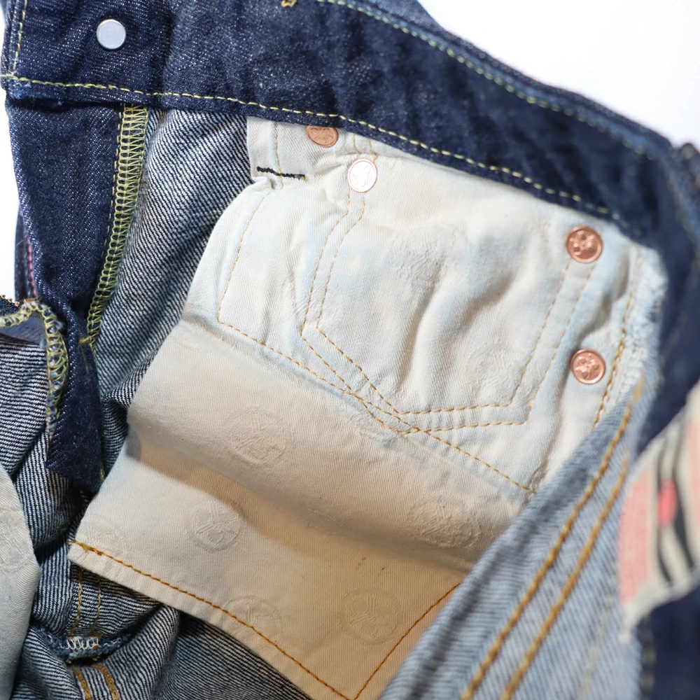 Momotaro 5003SP 14.7oz Zimbabwe Cotton Denim "Legacy blue" Regular Rised Straight - Image 6