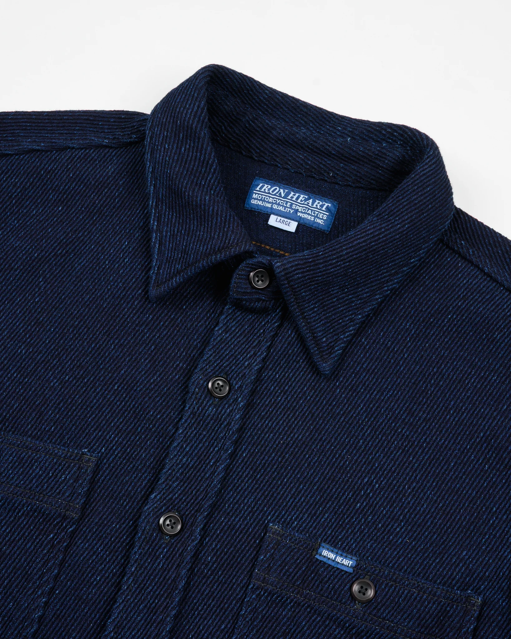 Iron Heart IHSH-288-IND 14oz Kersey Work Shirt - Image 5