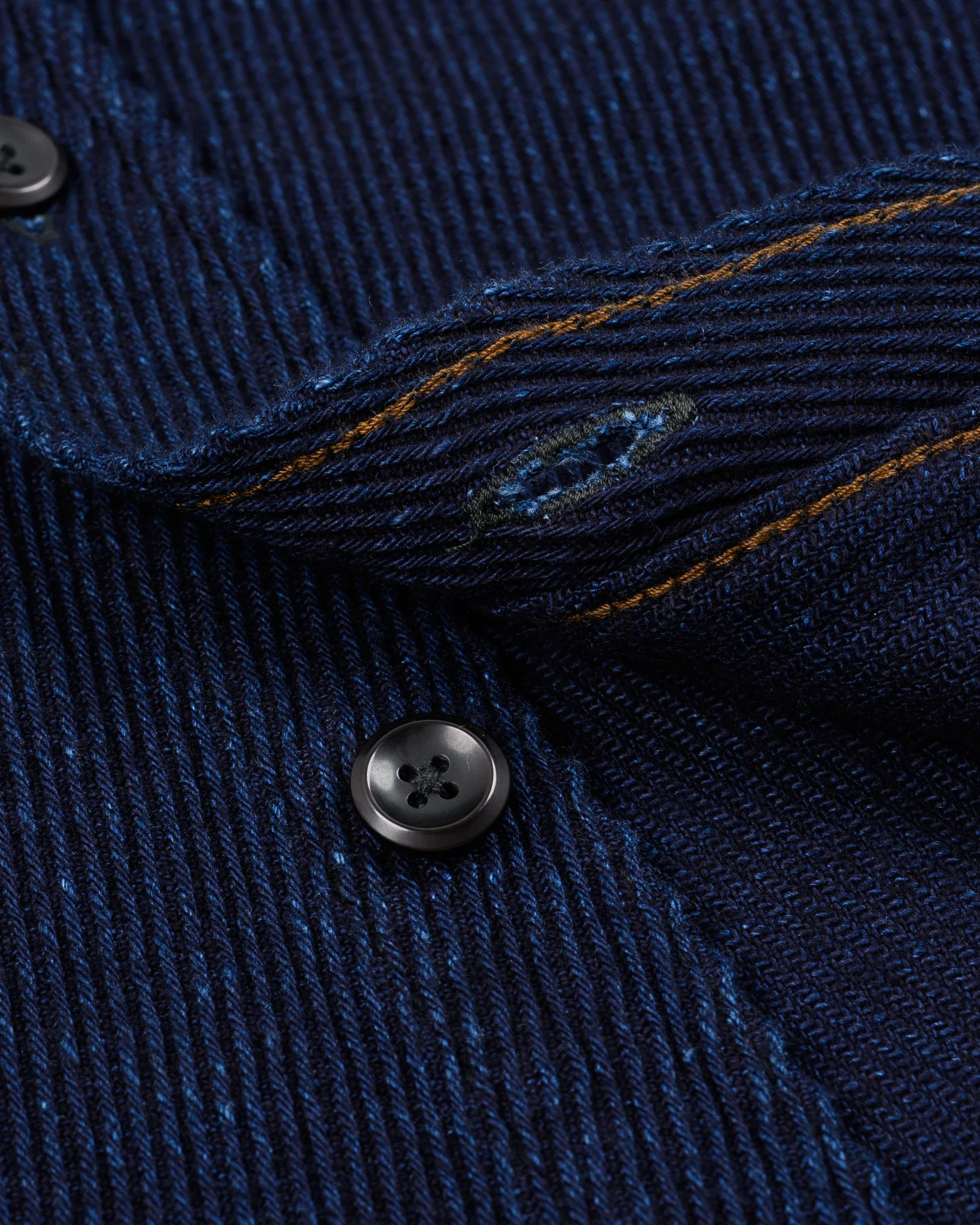 Iron Heart IHSH-288-IND 14oz Kersey Work Shirt - Image 9