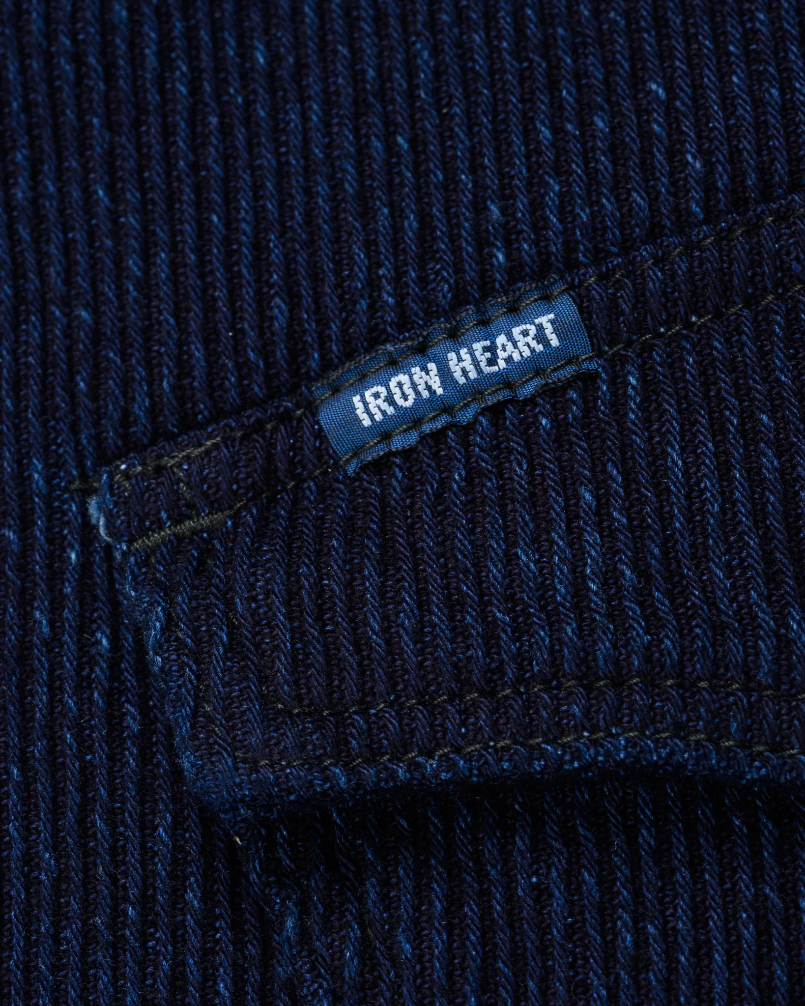 Iron Heart IHSH-208-IND Kersey Western Shirt - Indigo - Image 9