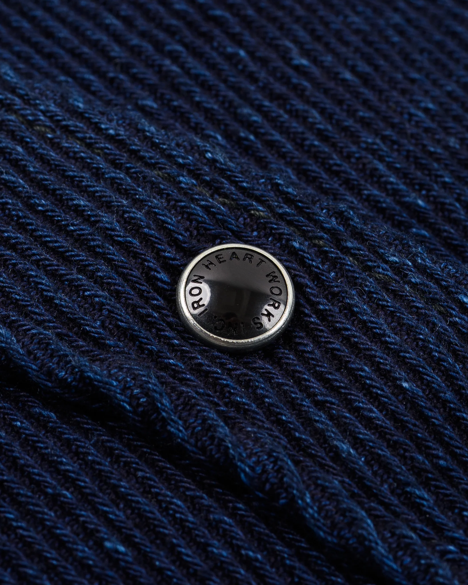 Iron Heart IHSH-208-IND Kersey Western Shirt - Indigo - Image 8