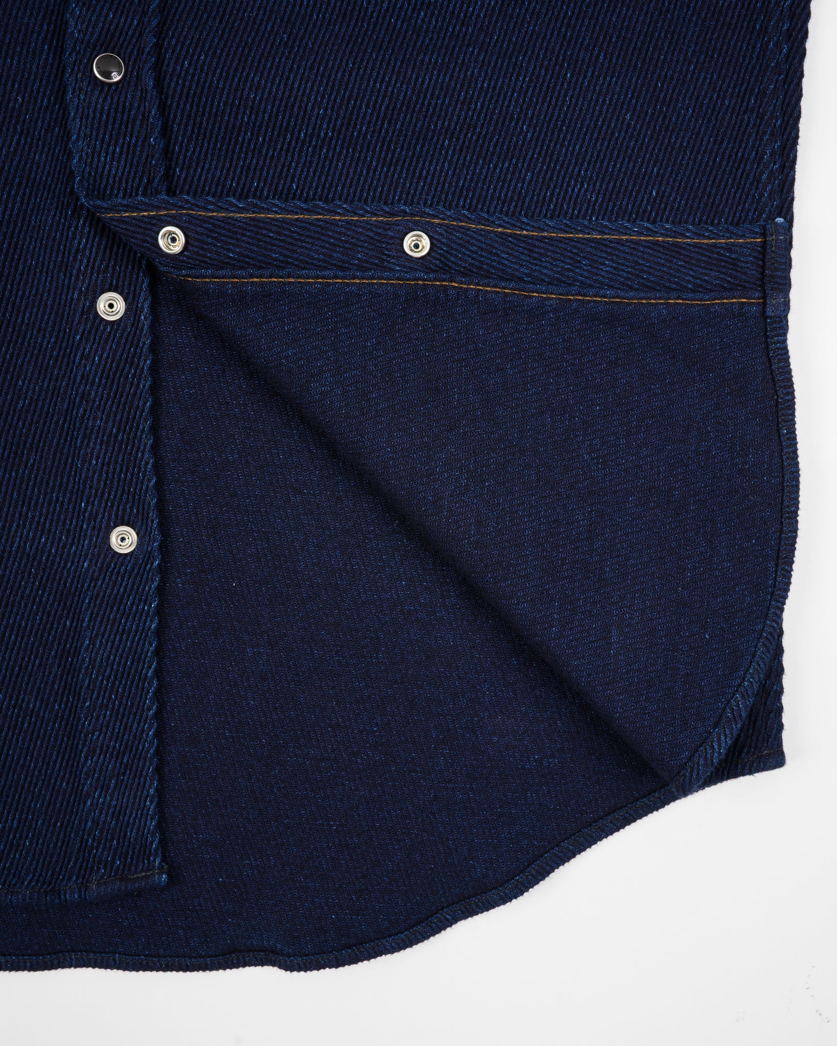 Iron Heart IHSH-208-IND Kersey Western Shirt - Indigo - Image 4