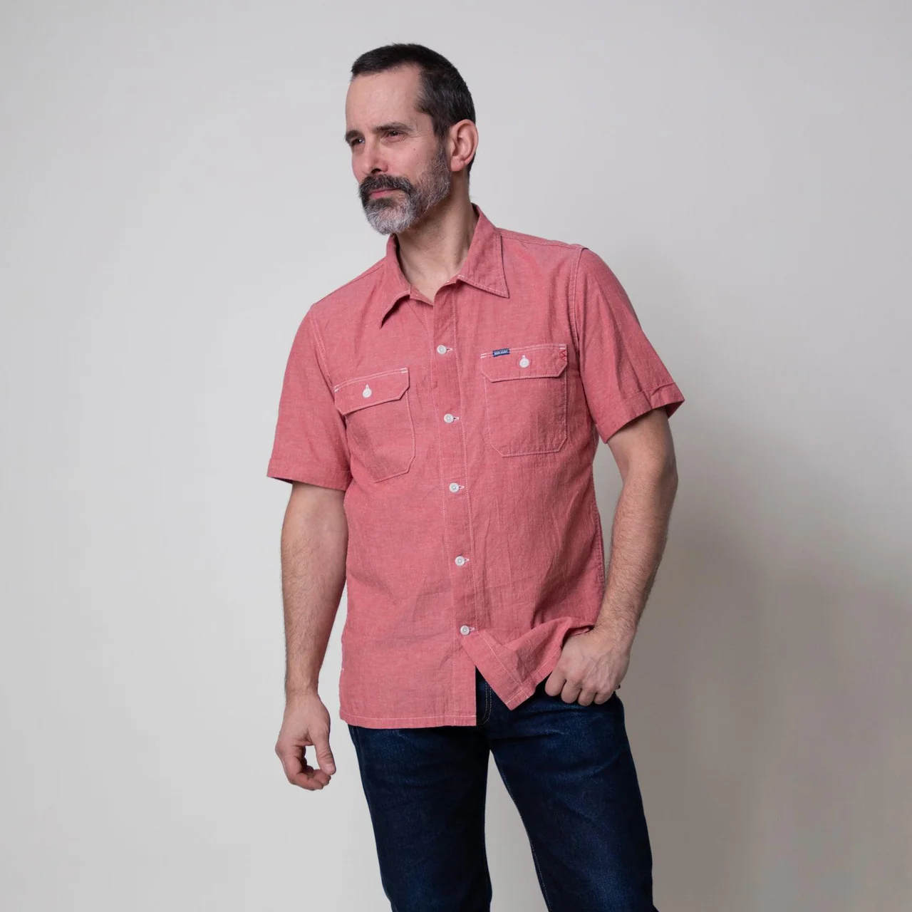 Iron Heart IHSH-388 (SS24) 4oz Selvedge Short Sleeved Summer - Image 24