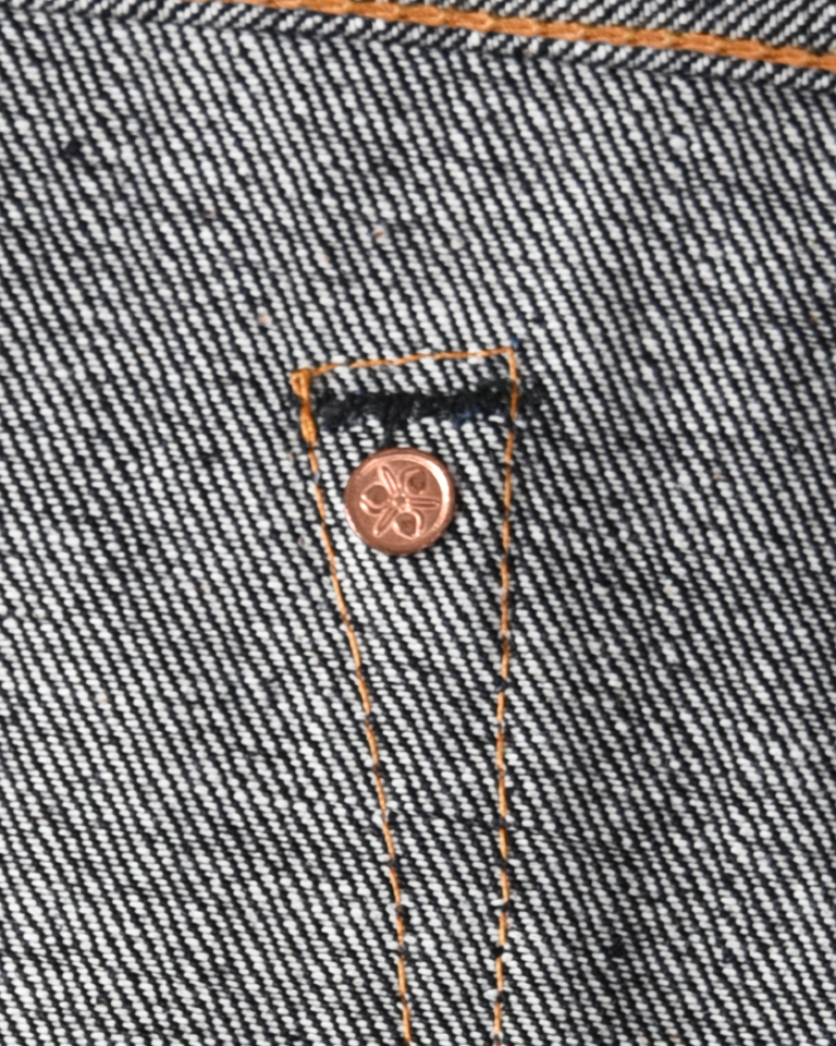 Momotaro 0301-20 20oz GTB Shrink To Fit Unsanforized Tight Tapered - Image 7