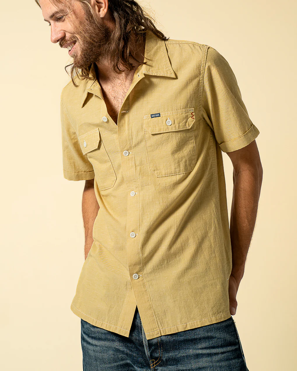 Iron Heart IHSH-388 (SS24) 4oz Selvedge Short Sleeved Summer - Image 18