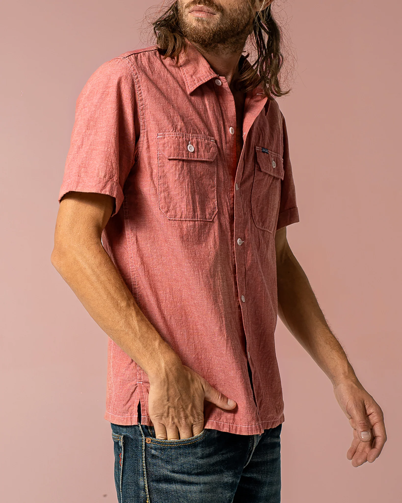 Iron Heart IHSH-388 (SS24) 4oz Selvedge Short Sleeved Summer