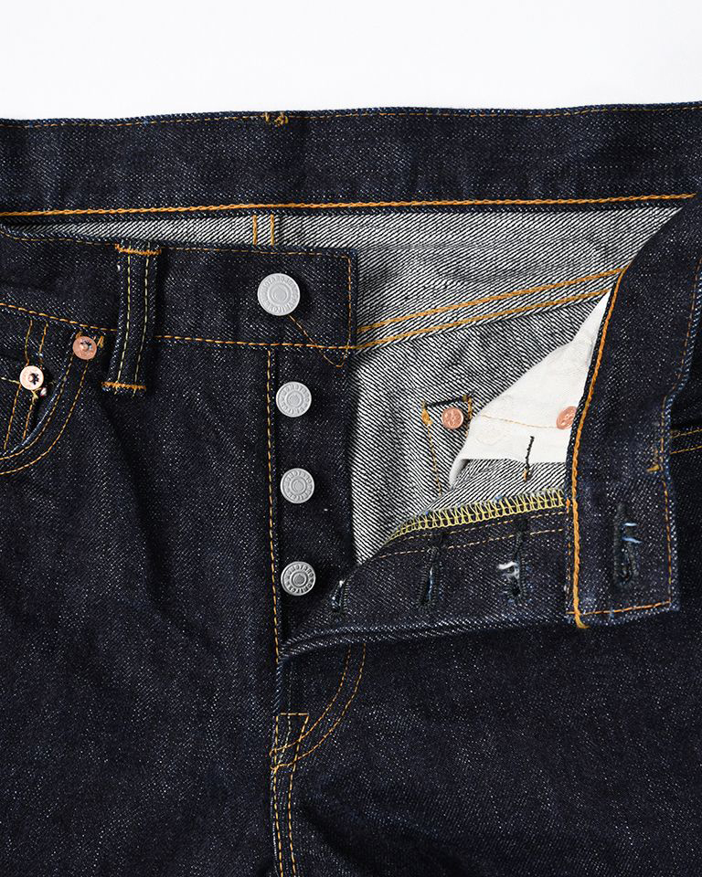 Momotaro 0301-20 20oz GTB Shrink To Fit Unsanforized Tight Tapered - Image 3