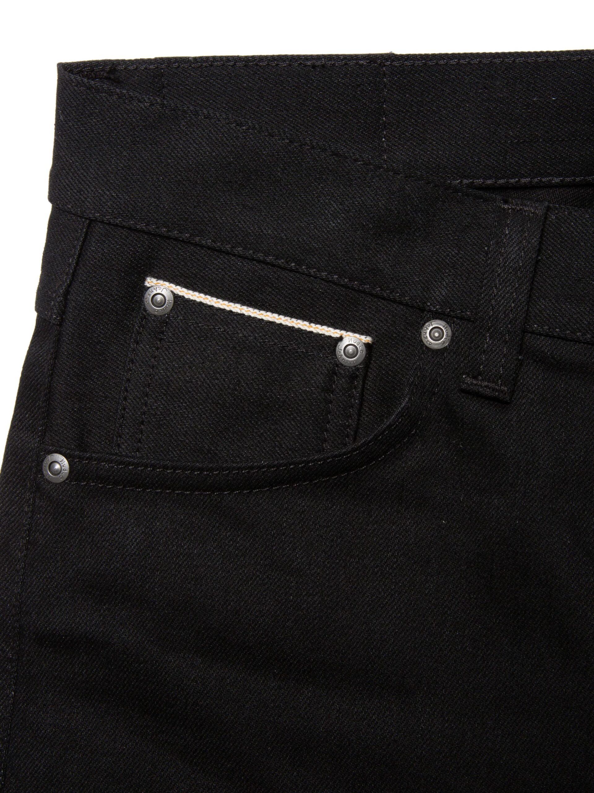 Nudie Jeans Lean Dean Dry Black Selvage - Image 4