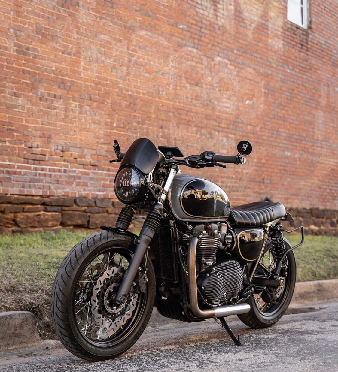 Tấm Chắn Gió Motone - MTE143 - Black Anodised - Image 4