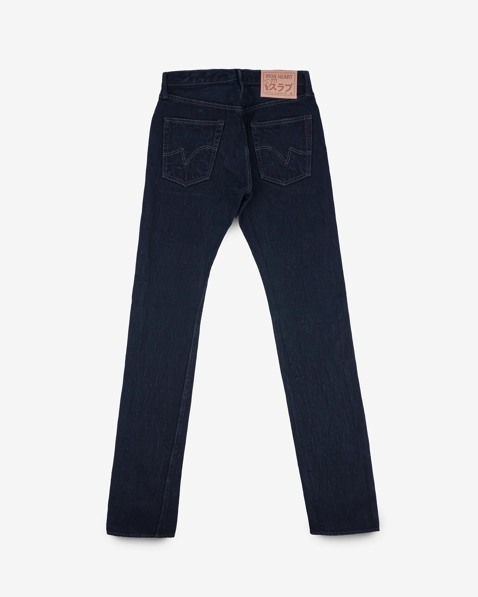 Iron Heart IH-777S-SLB 16oz Slubby Selvedge Denim Slim Tapered Cut Jeans - Image 3