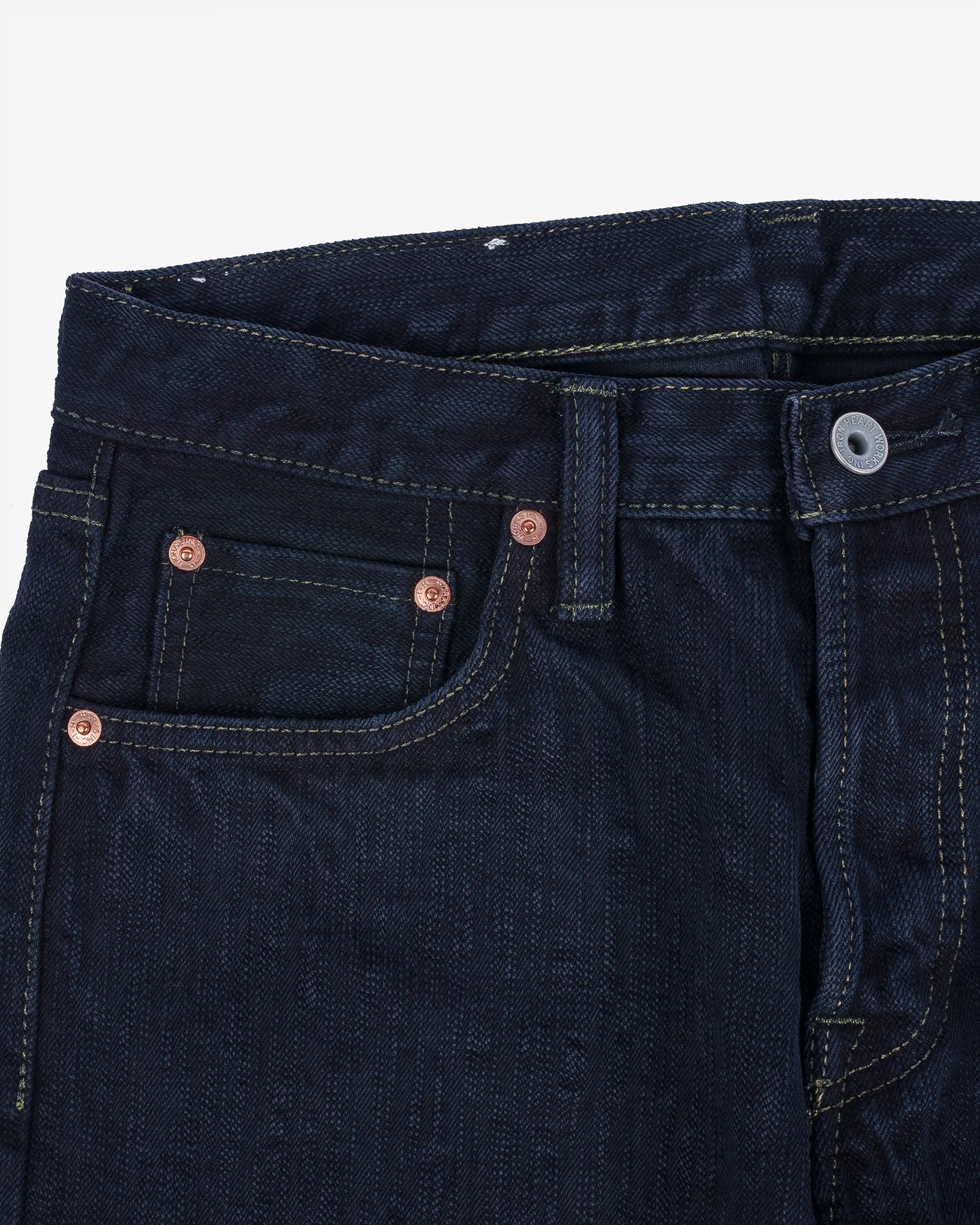 Iron Heart IH-777S-SLB 16oz Slubby Selvedge Denim Slim Tapered Cut Jeans - Image 4