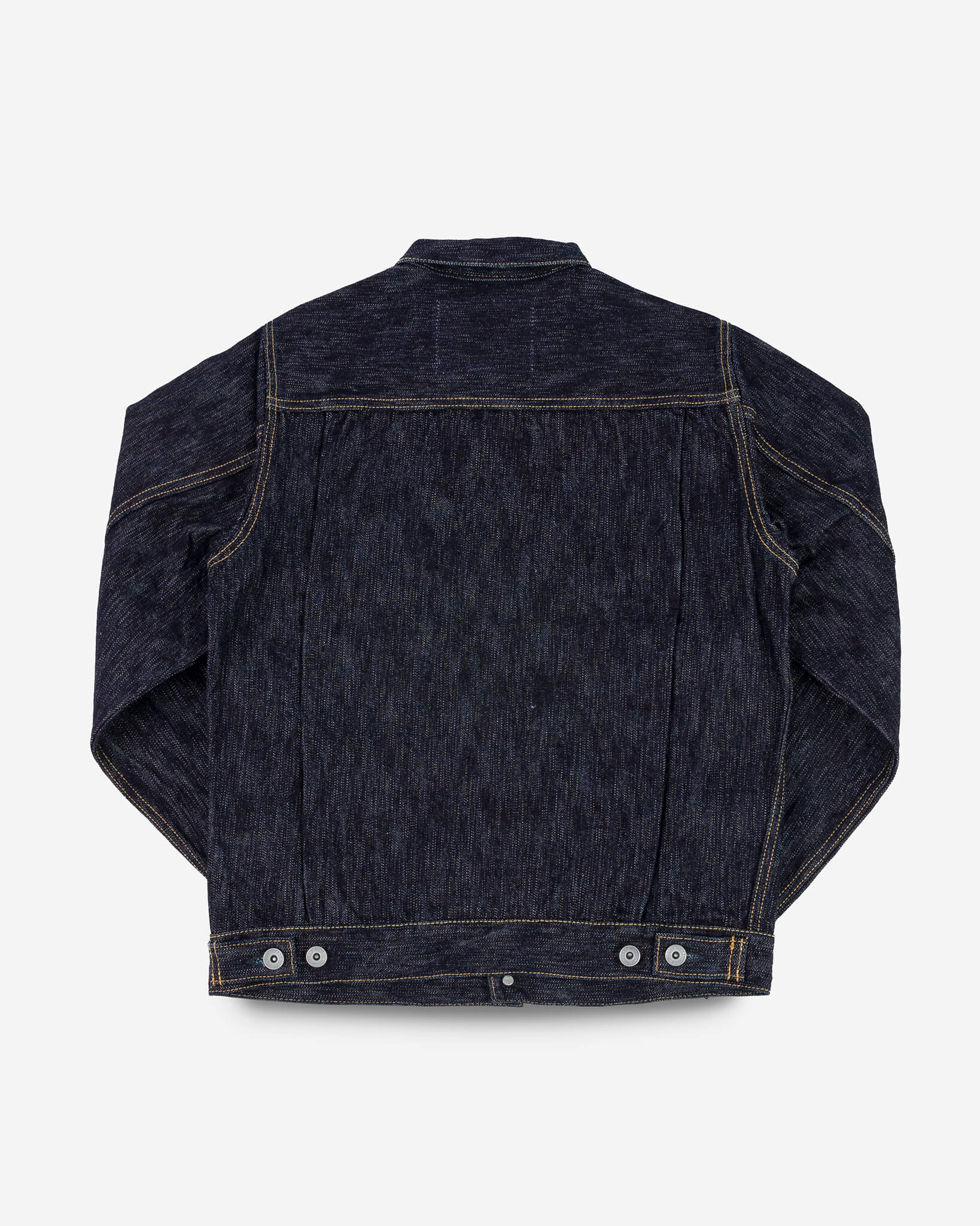 Iron Heart IHJ-507-SLB 16oz Slubby Selvedge Denim Type II Jacket - Indigo - Image 3