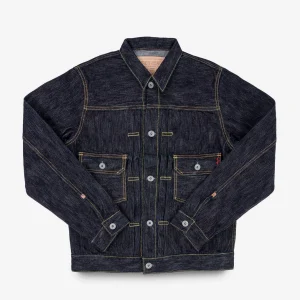 Iron Heart IHJ-507-SLB 16oz Slubby Selvedge Denim Type II Jacket - Indigo