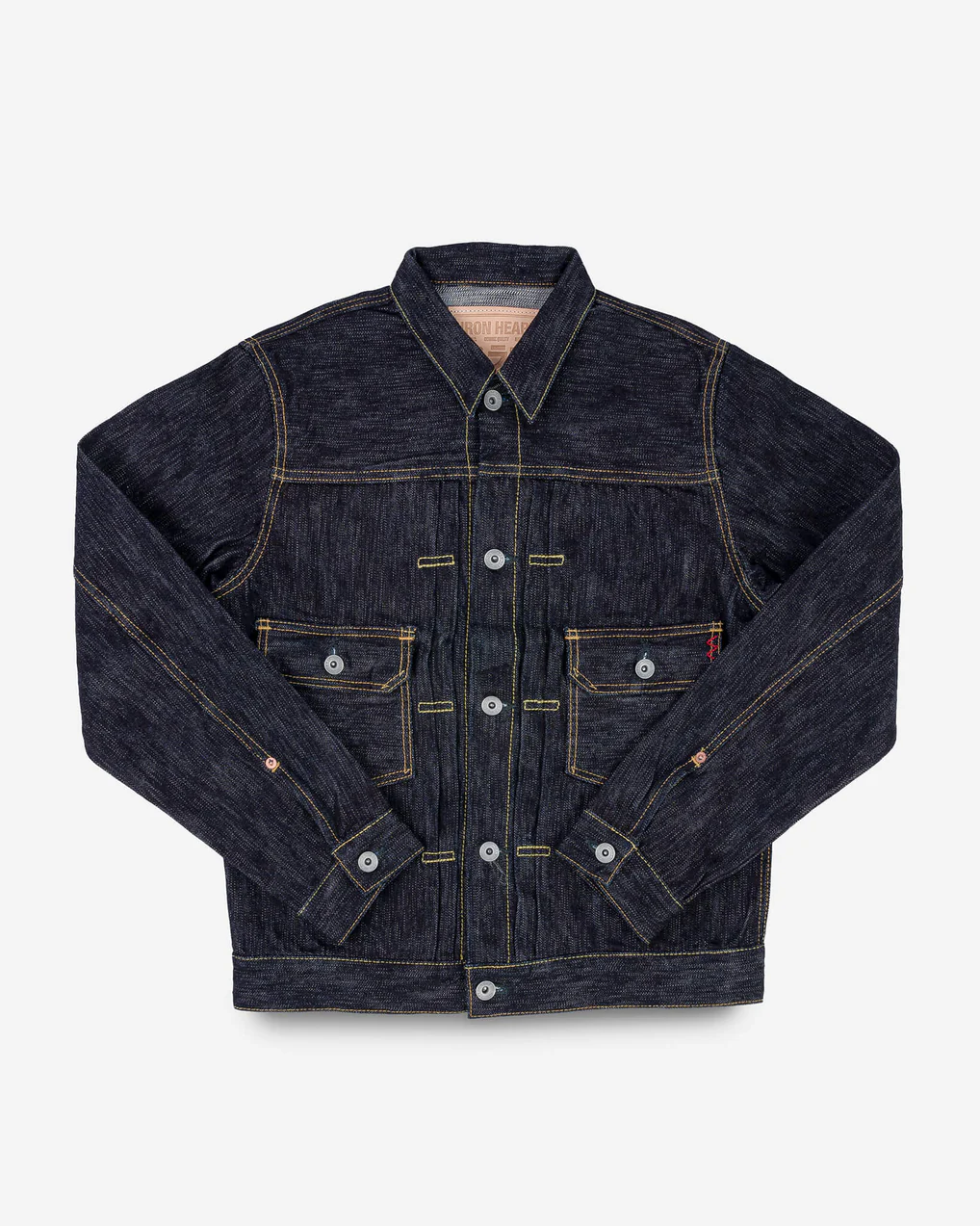 Iron Heart IHJ-507-SLB 16oz Slubby Selvedge Denim Type II Jacket - Indigo