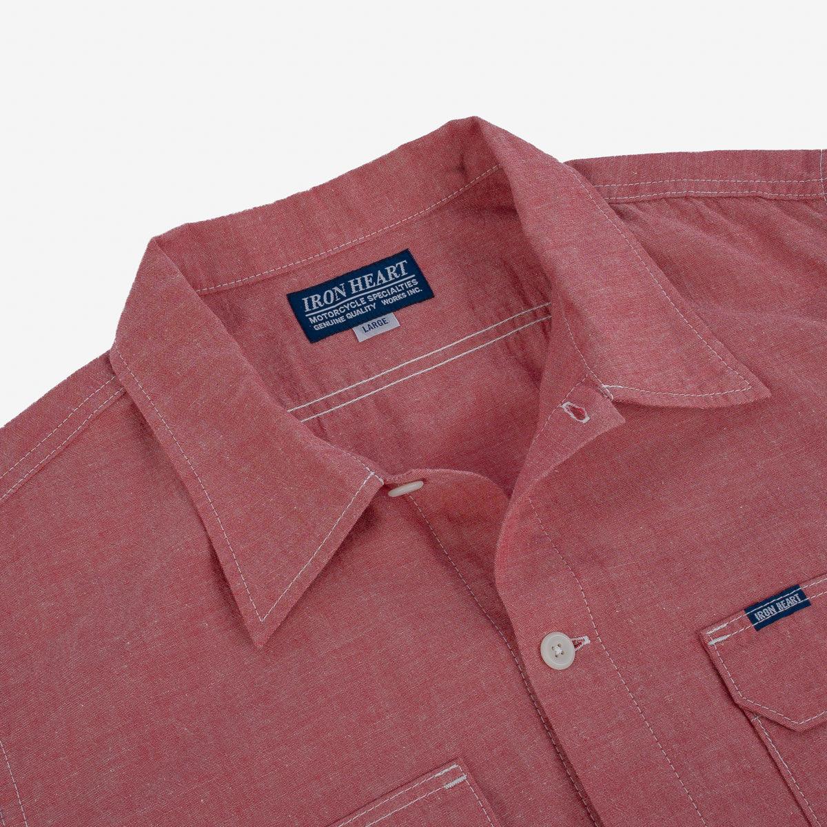 Iron Heart IHSH-388 (SS24) 4oz Selvedge Short Sleeved Summer - Image 12